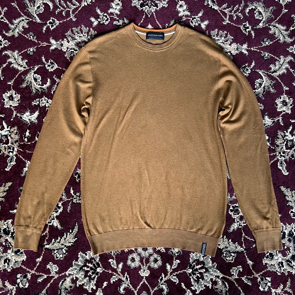 Scotch & Soda Brown Crewneck Sweater